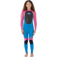Junior Omega 4/3mm Back Zip Wetsuit